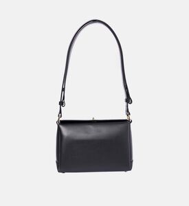 حقيبة جلد مطوية متوسطة الحجم