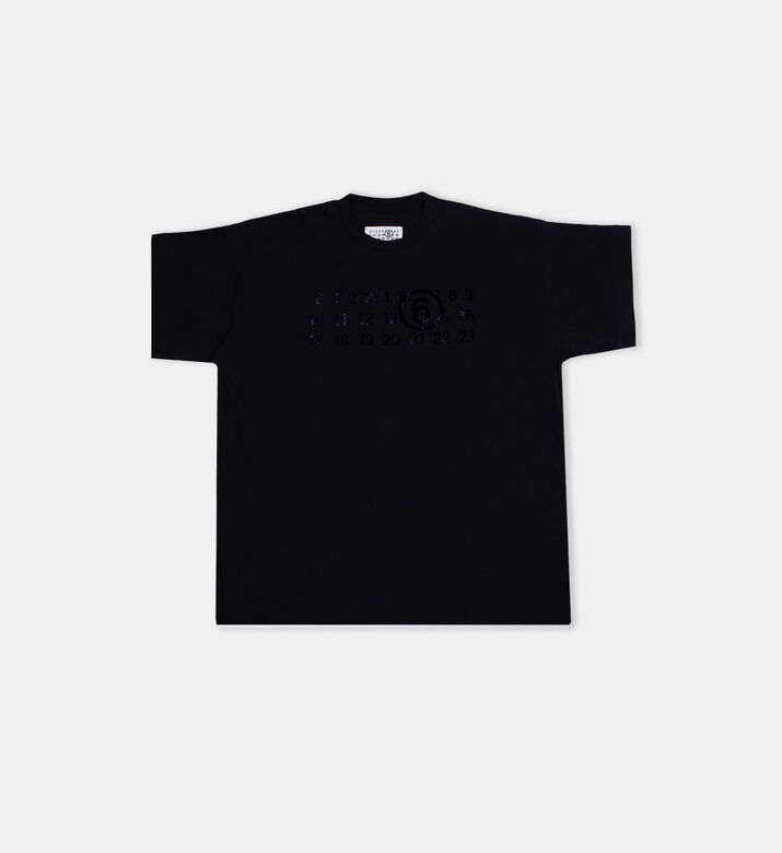 Cotton Upside-down Logo Dress