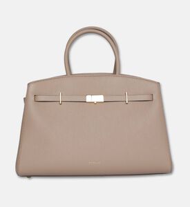 Demellier The Midi Hudson Crossbody Bag, Light-taupe, Packshot View