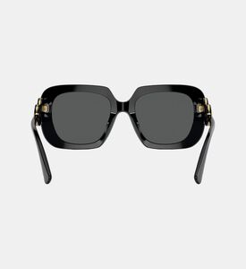 نظارة شمسية بعدسات هندسية داكنة 54