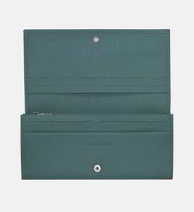 محفظة كبيرة مسطحة بغطاء قلاب