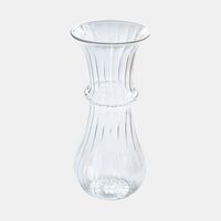 French Summer Textured Glass Vase