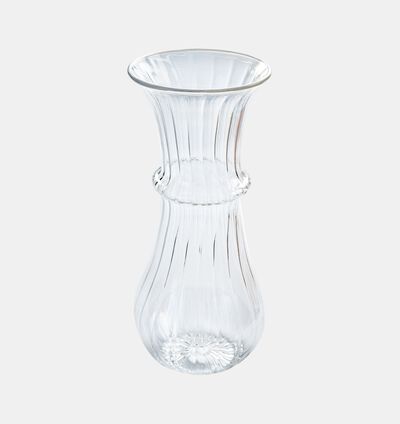 French Summer Textured Glass Vase