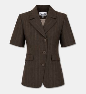 Ganni Blazer Melange, Packshot View