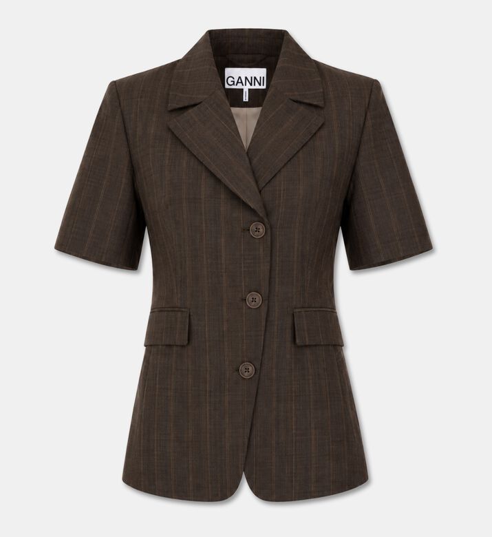 Ganni Blazer Melange, Packshot View
