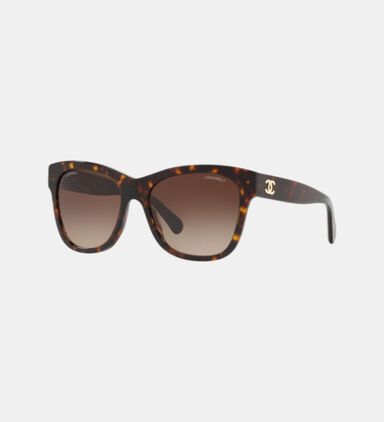 Acetate Square Frame Sunglasses