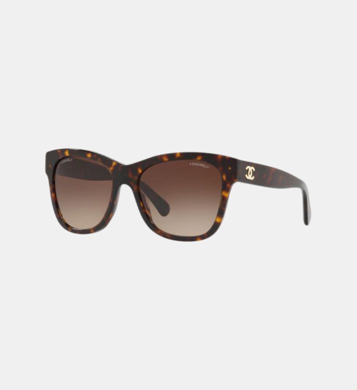 Acetate Square Frame Sunglasses