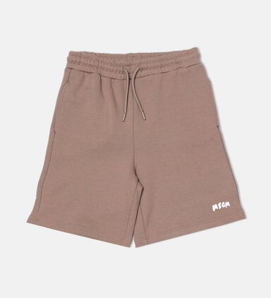 Cotton Fleece Bermuda Shorts
