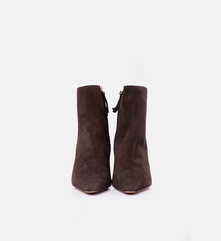 Roberto Festa Saki Suede Ankle Boots, Dark-brown, Eu-38, Packshot View