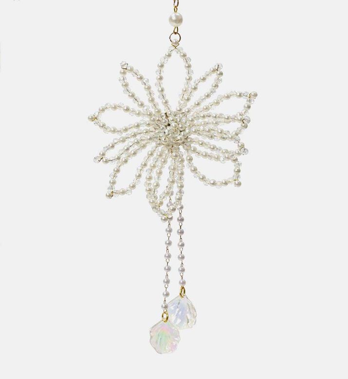 زخرفة بلاستيكية على شكل زهرة اللؤلؤ