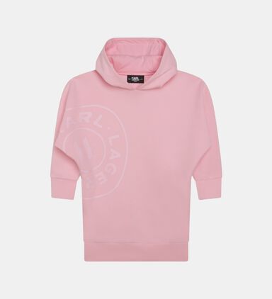 Cotton Hooded Sweat Dress