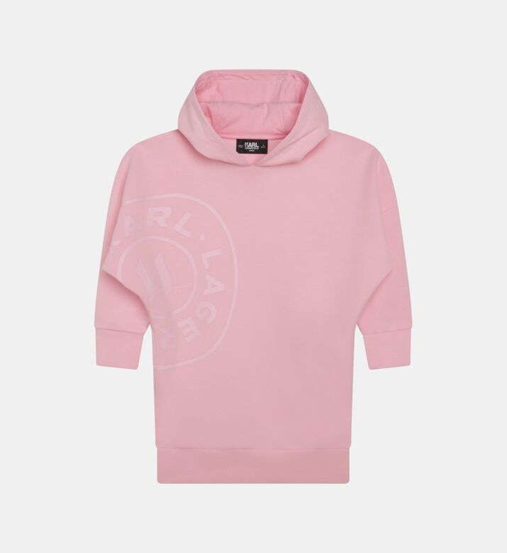 Cotton Hooded Sweat Dress