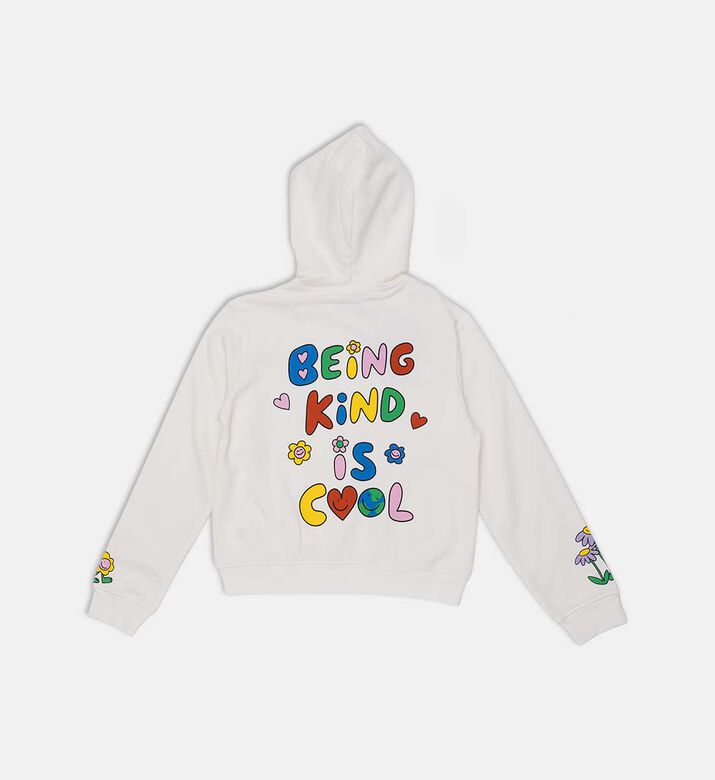 Being Kind Is Cool Printed Hoodie