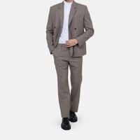 Stripped Long-sleeve Button-down Shirt
