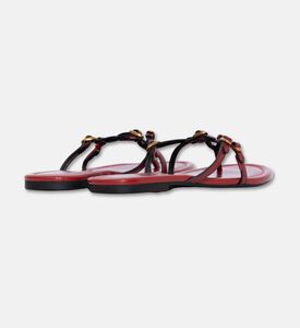 Marc Jacobs Shoes The Kiki Sndl, Dark-red, Eu-38, Packshot View