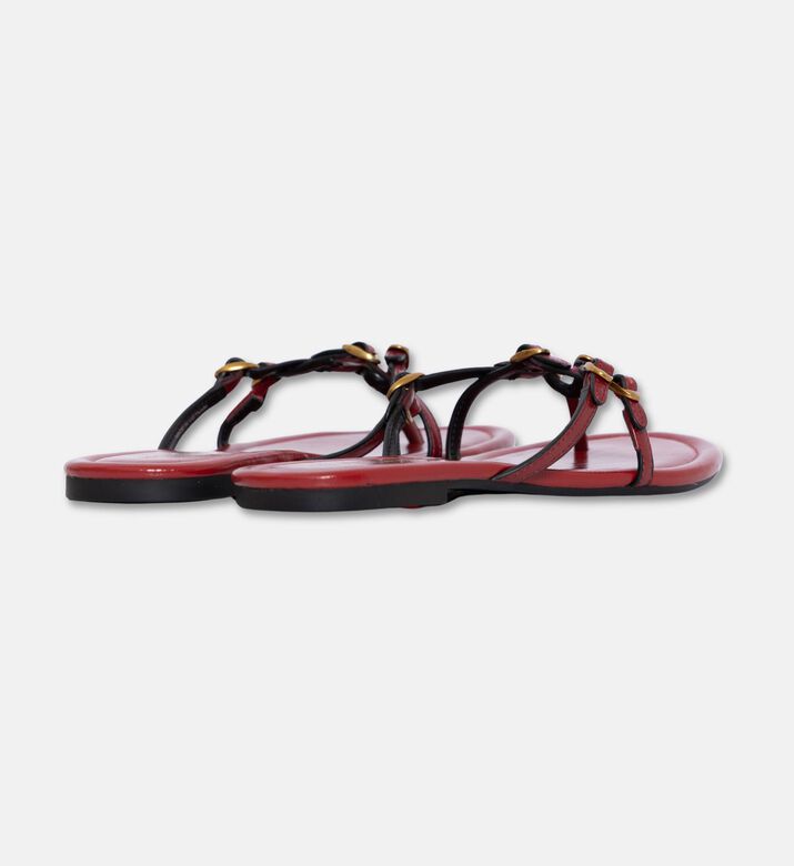 Marc Jacobs Shoes The Kiki Sndl, Dark-red, Eu-38, Packshot View
