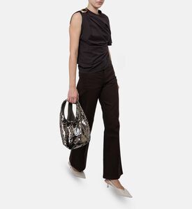 Christopher Esber Buckle-detail Short-sleeve T-shirt, Model View