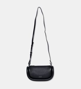 JW Anderson The Bumper-12 Leather Shoulder Bag, Black, Packshot View