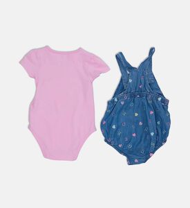 Logo-embroidery Snap Closure Set