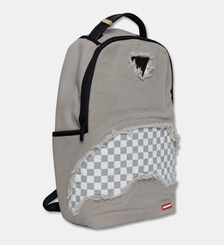 Sprayground Cream Denim Shark Backpack, Packshot View