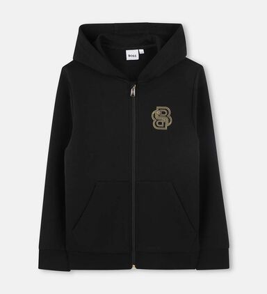 Oversized Zip-closure Sweatshirt