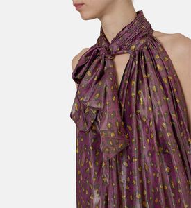 Polka Dot Sleeveless Mini Dress