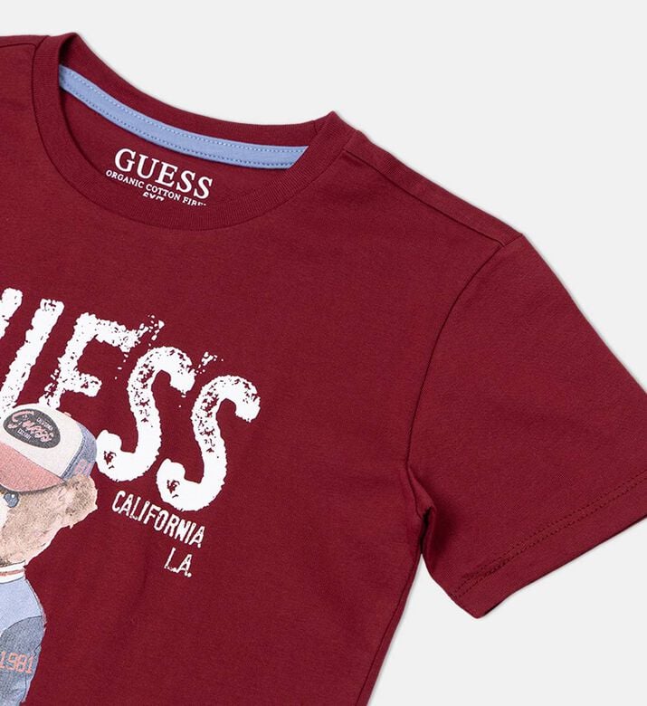 Guess Ts Ss, Red-wine, 6y, Packshot View