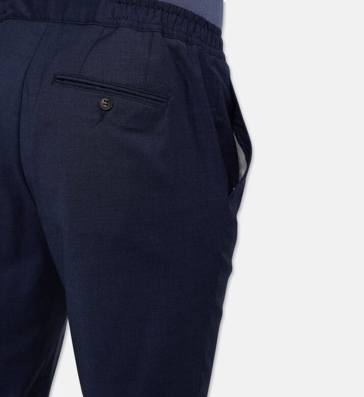 Pal Zileri Tailored Flared Trousers, Model View