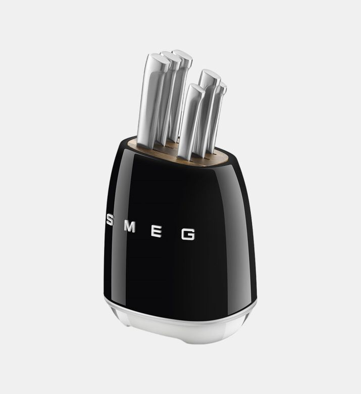 6-piece Stainless Steel Knife Block Set