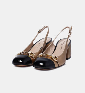 Pia Buckle Slingback Pumps Pia Buckle Slingback Pumps
