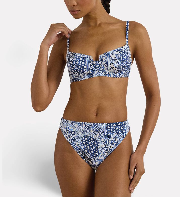 Ralph Lauren Ring-detail Bikini Briefs, Model View