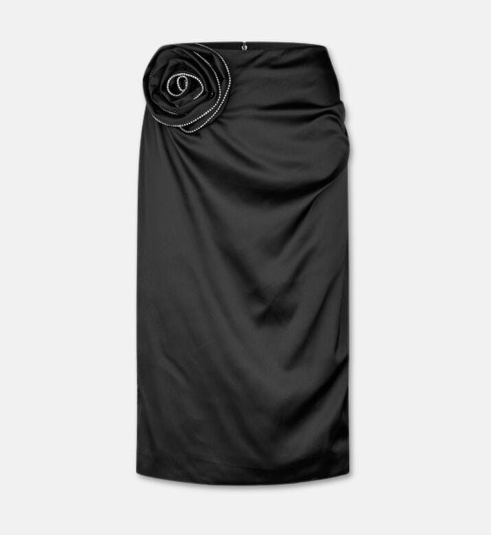 Rotate Skirt Midi Rose, Packshot View