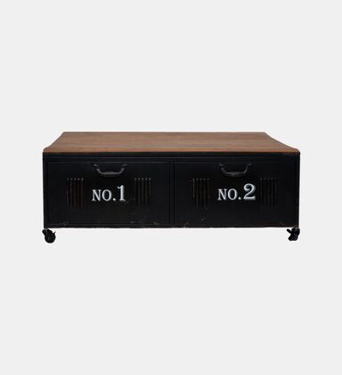 Loft Metal Coffee Table - 124 X 84 X 44 Cm