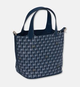 Maya.M Soft Monogram Mini Bucket Tote Bag, Packshot View