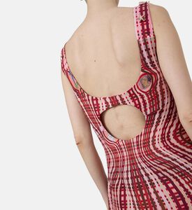 Plaid Starfish Straps Dress