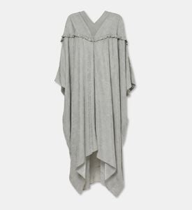 MM6 Ruffled V-neck Midi Dress, Packshot View