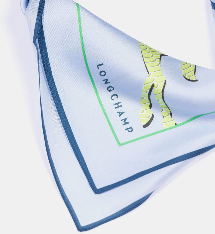 وشاح ران حريري بطبعة