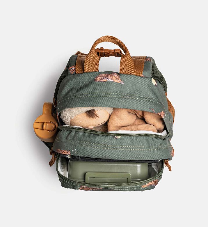 Tiger -print Medium Backpack