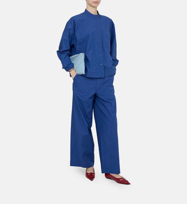 Vagabond Wide-leg Cotton Trousers
