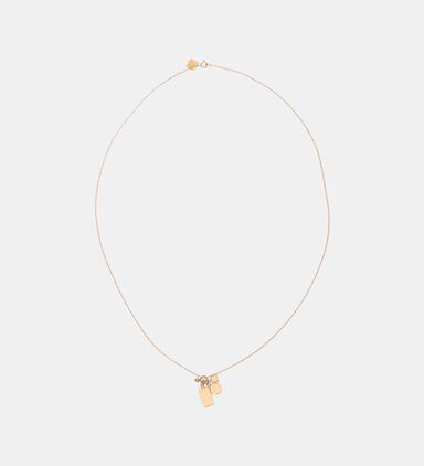 Mini Ever Charm Necklace - 18k