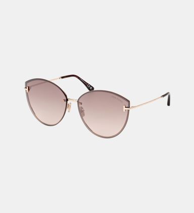 Acetate Gradient Lens Sunglasses 63