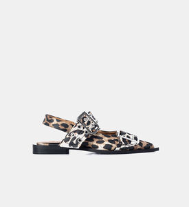 صندل بإبزيم بطبعة فهد