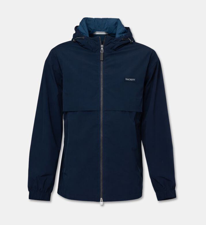 Hackett London Heritage Zip Fastening Hooded Jacket, Packshot View