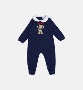 Moschino BKT Holiday-themed Cotton Babygrow, Packshot View