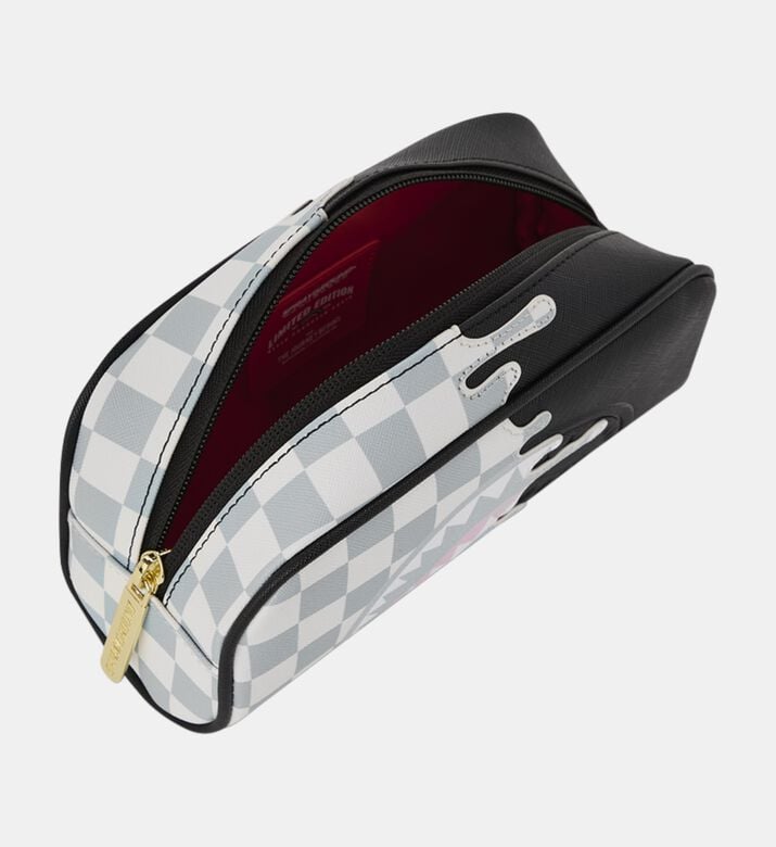 Sprayground Checkered Brick Toiletry Case, Packshot View