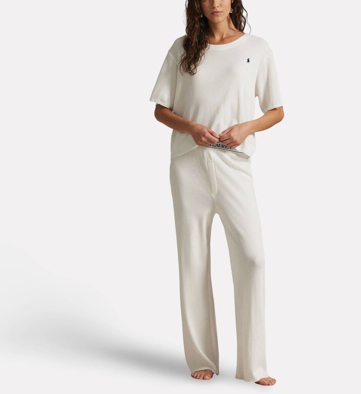 Polo by Ralph Lauren Galeries Lafayette Short-sleeve Pajama Set, Model View