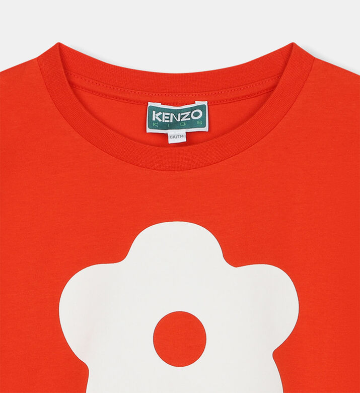 Flower Printed Jersey T-shirt