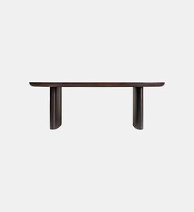 Versmissen Durban Eucalyptus Wood Dining Table, Packshot View