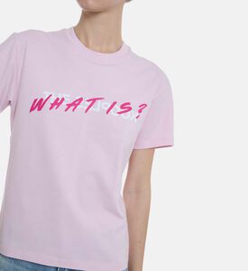 Graphic Two-tone Logo-print Short-sleeve T-shirt