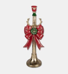 Clayre & Eef Candlestick Red Green, Packshot View